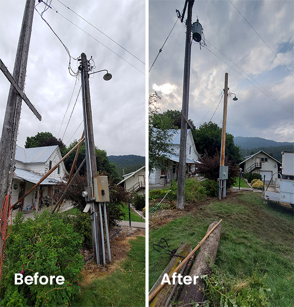 Electrical-Pole-before-and-After