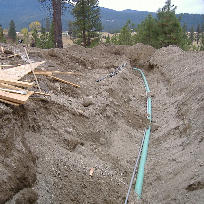 Underground wiring